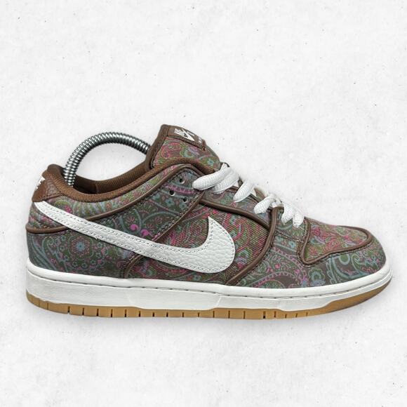 Nike SB Dunk Low Pro Paisley Brown Pink Men\'s Size 7 Sneakers DH7534-200 w/Box main image 7